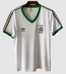 Retro 1983 Mexico Away Soccer Jersey Shirt
