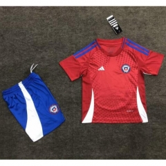 Children 2024 Copa America Chile Home Soccer Kits