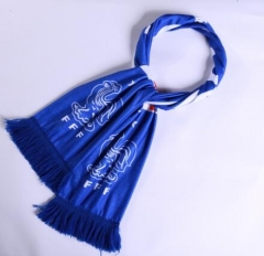 2018 World Cup France Soccer Scarf Blue