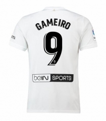 18-19 Valencia GAMEIRO 9 Home Soccer Jersey Shirt
