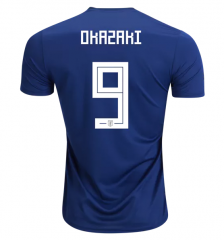 Japan 2018 World Cup Home Shinji Okazaki Soccer Jersey Shirt