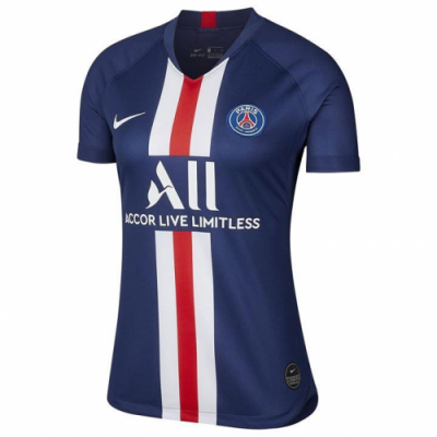 Women 19-20 PSG Home Soccer Jersey Shirt