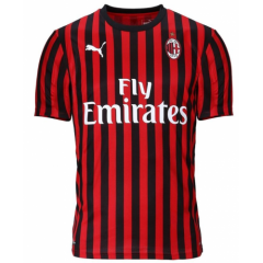 Player Version 19-20 AC Milan Home Soccer Jersey Shirt