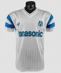 Retro 1990 Marseilles Home Soccer Jersey Shirt