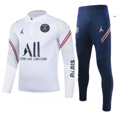 21-22 PSG White Training Top and Pants