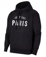 21-22 PSG Black Paris Hoodie Top