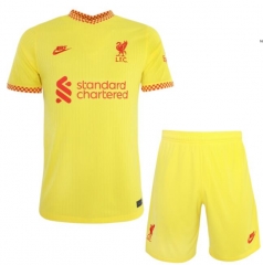 21-22 Liverpool Third Soccer Uniforms