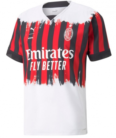 Player Version Shirt 21-22 AC Milan Kit Fourth Away Soccer Jersey