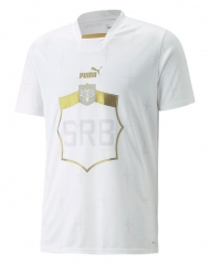 2022 World Cup Serbia Away Soccer Jersey Shirt