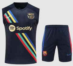 22-23 Barcelona Black Vest Training Uniforms