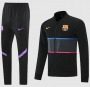 22-23 Barcelona Black Training Jacket and Pants