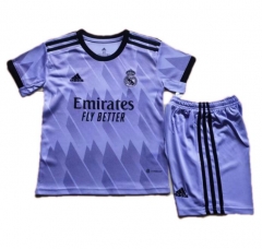 Children 22-23 Real Madrid Away Soccer Uniforms