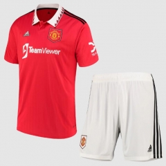 22-23 Manchester United Home Soccer Uniforms