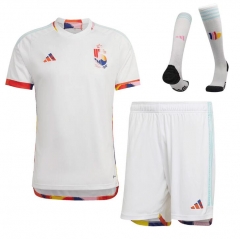 2022 World Cup Belgium Away Soccer Full Kits