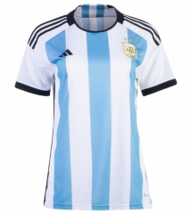 Women Shirt 2022 World Cup Argentina Home Soccer Jersey