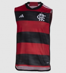 2023-24 CR Flamengo Home Vest Soccer Jersey Shirt