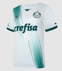 Women 23-24 Palmeiras Away Cheap Replica Soccer Jersey Shirt