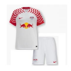 Children 23-24 Red Bull Leipzig Home Soccer Uniforms