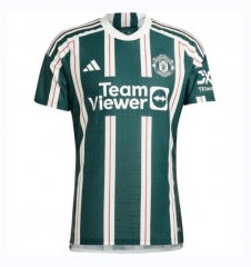 Player Version Shirt 23-24 Manchester United Away Soccer Jersey