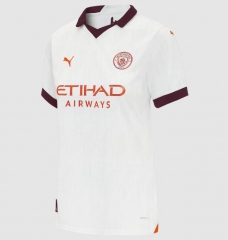 Women Shirt 23-24 Manchester City Away Soccer Jersey