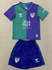 Children 23-24 Málaga Away Soccer Uniforms