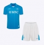 Children Kit 24-25 Napoli Home Soccer Uniforms