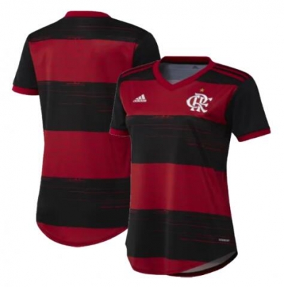 Women 20-21 CR Flamengo Home Soccer Jersey Shirt