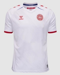 2021 Denmark Away Soccer Jersey Shirt
