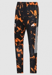 21-22 Juventus Black Orange Training Pants