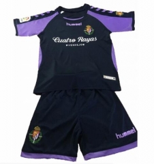 18-19 Real Valladolid Away Children Soccer Jersey Kit Shirt + Shorts
