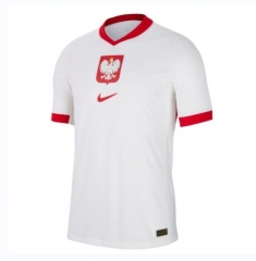 2024 Euro Cup Poland Home Soccer Jersey Shirt