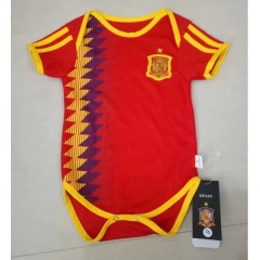 Spain 2018 World Cup Home Infant Soccer Jersey Shirt Little Kids