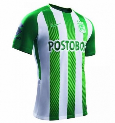 18-19 Atlético Nacional Home Soccer Jersey Shirt