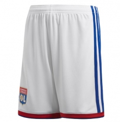 18-19 Olympique Lyonnais Home Soccer Shorts
