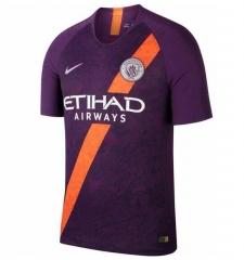 18-19 Match Version Manchester City Third Soccer Jersey Shirt