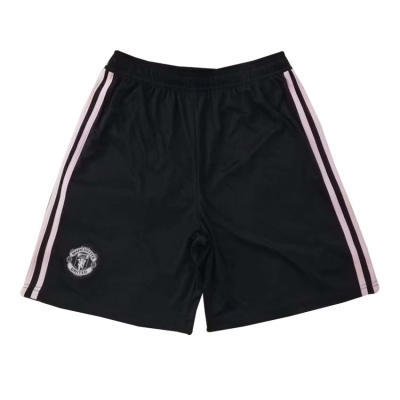 18-19 Manchester United Away Soccer Shorts