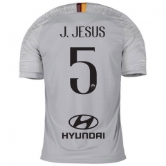 18-19 AS Roma J. JESUS 5 Away Soccer Jersey Shirt
