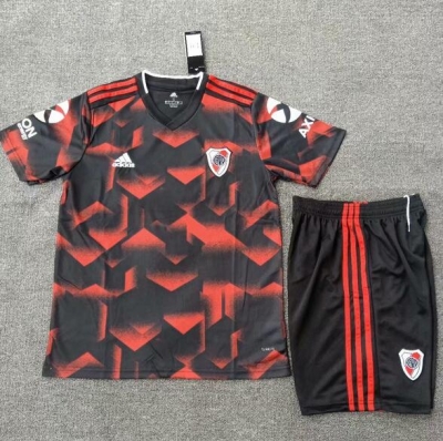 River Plate 2019/2020 Away Children Soccer Jersey Kit Shirt + Shorts