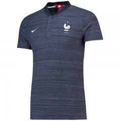 France 2018 World Cup Navy Polo Jersey Shirt