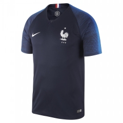France 2018 World Cup Home Soccer Jersey Shirt
