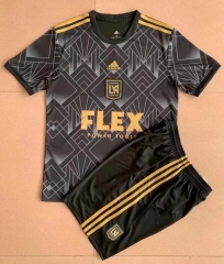 Children Kit 22-23 Los Angeles FC Home Soccer Uniforms