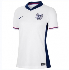 Women 2024 Euro Cup England Home Soccer Jersey Shirt