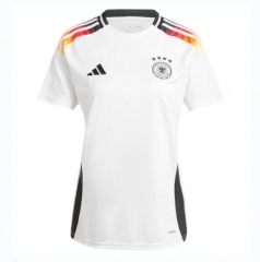 Women 2024 Euro Cup Germany Home Soccer Jersey Shirt