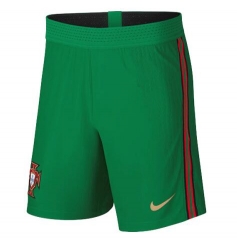 Portugal 2020 EURO Home Green Soccer Shorts