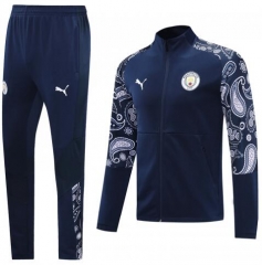 20-21 Manchester City Navy Training Jacket and Pants