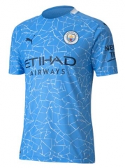 Player Version 20-21 Manchester City Home Soccer Jersey Shirt