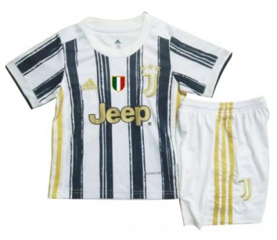 Children 20-21 Juventus Home Soccer Uniforms
