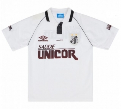 Retro 1997 Santos FC Home Soccer Jersey Shirt