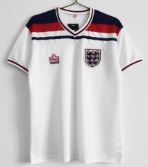 Retro 1982 England Home Soccer Jersey Shirt