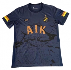 22-23 AIK Solna Royal Blue 131-Years Soccer Jersey Kit
